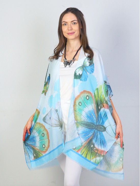 Premium Butterfly Print Fashion Kimono 